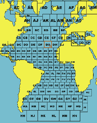 large chart of Atlantic
